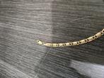 14 k gouden platte armband 4,6 gram, Ophalen of Verzenden, Nieuw, Goud, Goud