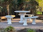 Tuinset - Rond - Steenlook, Tuin en Terras, Ophalen, Gebruikt, Rond, Overige materialen