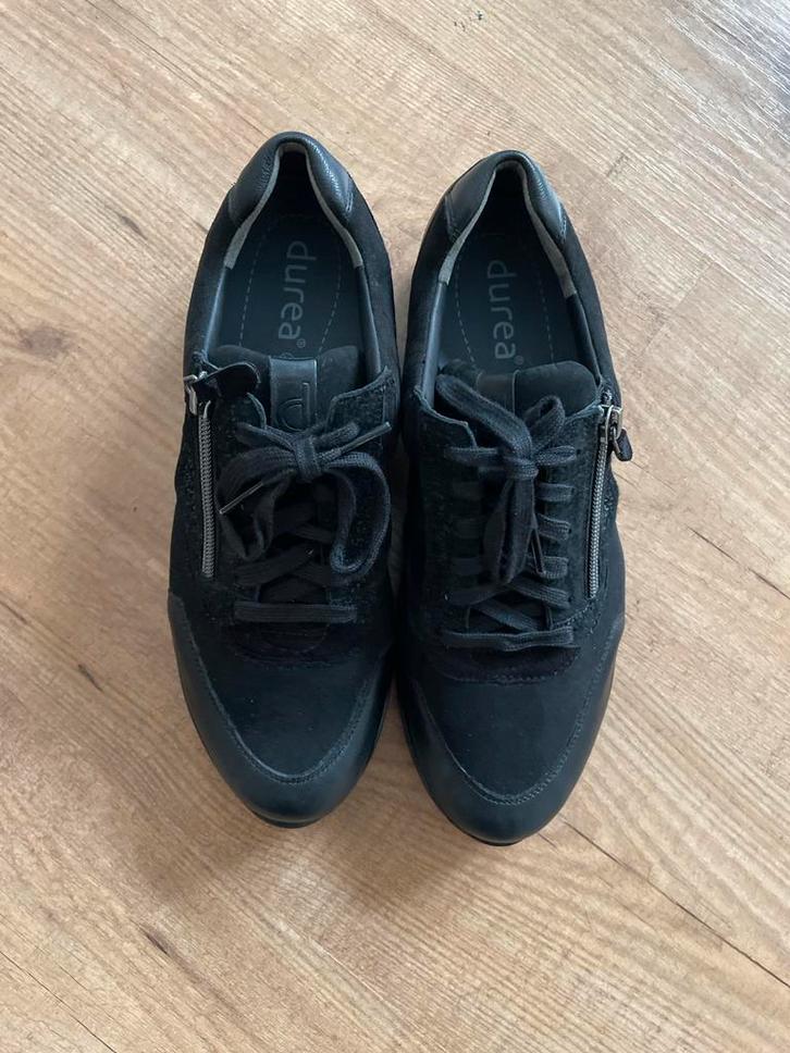 Durea schoenen zwart maat 42.5 breedte K - Nieuw!, Kleding | Dames, Schoenen, Nieuw, Sneakers of Gympen, Zwart, Ophalen of Verzenden