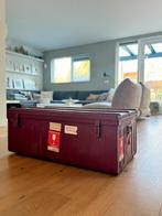 Metalen Kist - Transportkist / Salontafel, Ophalen, Gebruikt, 50 tot 100 cm, Metaal