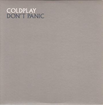 COLDPLAY - don't panic 1-track promo CD SINGLE beschikbaar voor biedingen
