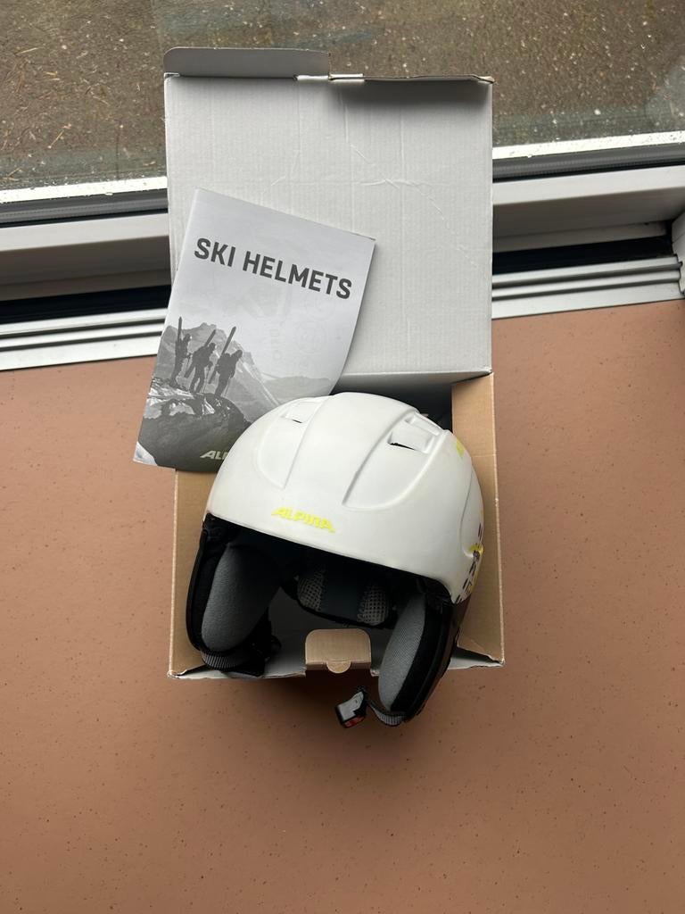 Alpina kinder ski helm, Ophalen of Verzenden, Minder dan 100 cm, Overige typen, Overige merken