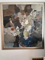Fedde de Jong - Vaas met Bloemen - Groot Formaat, Antiek en Kunst, Kunst | Schilderijen | Abstract, Ophalen