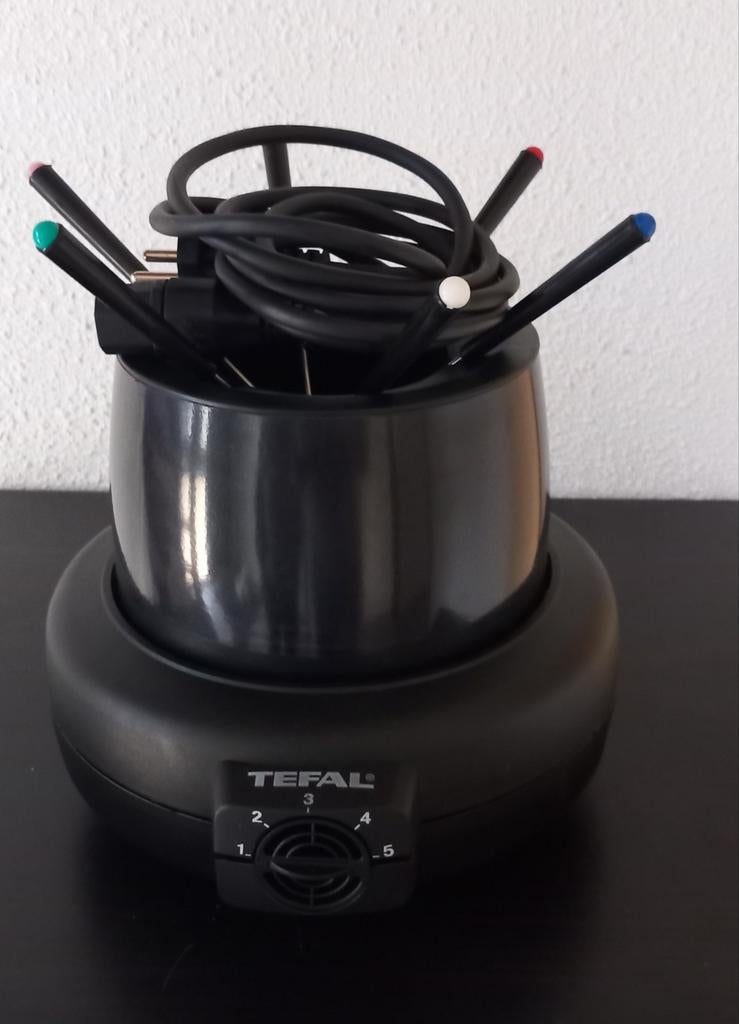 Fondueset Tefal, Ophalen of Verzenden, Gebruikt, Elektrisch, Fondueset
