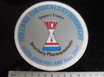sticker holland chemicals dordrecht logo HCH, Verzenden, Zo goed als nieuw, Bedrijf of Vereniging