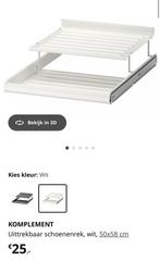 Nieuw in doos! KOMPLEMENT Uittrekbaar schoenenrek IKEA, Ophalen of Verzenden, Nieuw