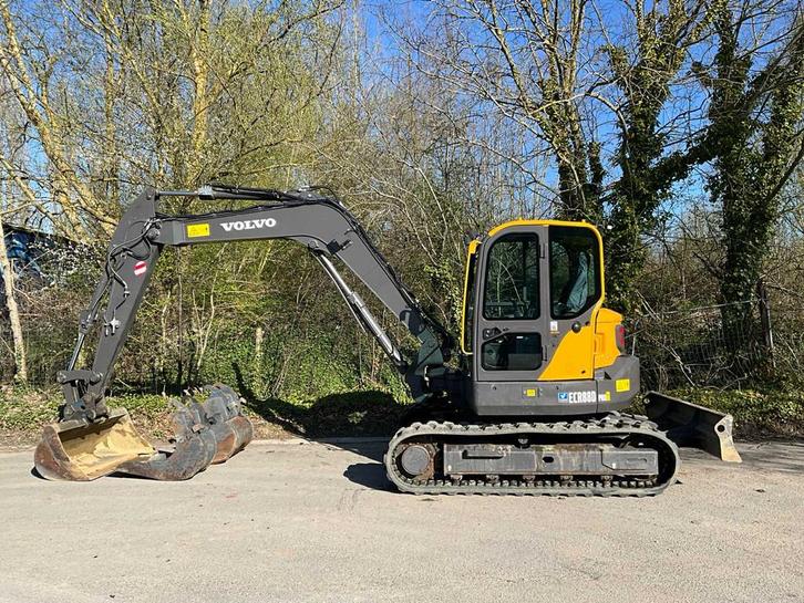 2023 Volvo ECR88D pro - Compact graafmachine, Zakelijke goederen, Machines en Bouw | Kranen en Graafmachines, Graafmachine