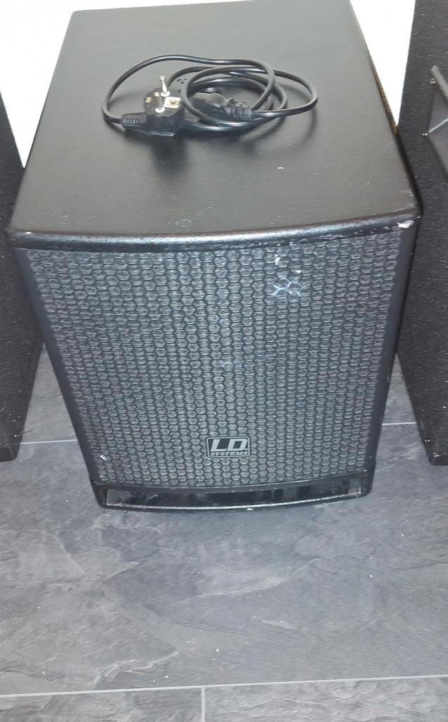 Losse subwoofer actief met satelliet aansluitingen, Audio, Tv en Foto, Luidsprekers, Nieuw, Ophalen
