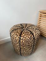 Leuke poef, Huis en Inrichting, Banken | Voetenbanken en Poefen, Ophalen, Zo goed als nieuw, Rond, 50 tot 75 cm