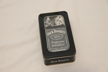 Jack Daniels Pokerset in blik nieuw beschikbaar voor biedingen