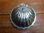 Een vintage verzilverd kaviaarschaaltje schelp (1), Antiek en Kunst, Ophalen of Verzenden