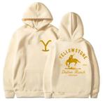 Luxe hoodie / capuchon trui Yellostone Dutton Ranch, Ophalen of Verzenden, Nieuw, Maat 56/58 (XL)