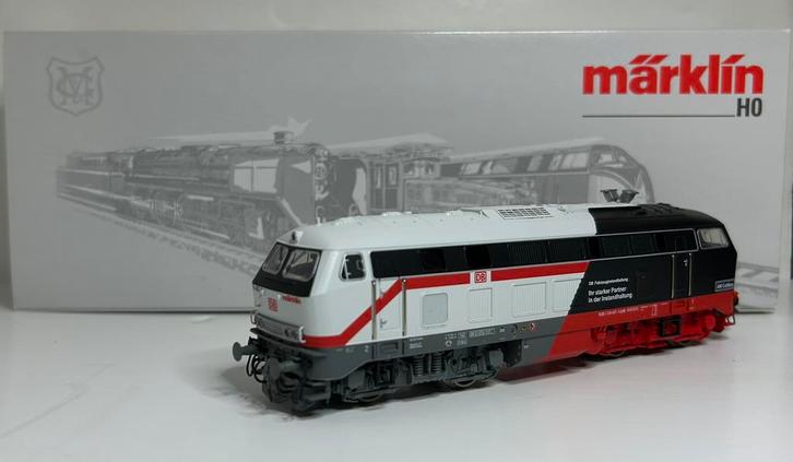 H0 AC Märklin Digitaal DB BR 218 Märklin/Piko lok (39187), Hobby en Vrije tijd, Modeltreinen | H0, Zo goed als nieuw, Locomotief