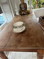 Eetkamertafel keukentafel, Huis en Inrichting, 200 cm of meer, Rechthoekig, Ophalen of Verzenden, Zo goed als nieuw