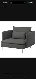 IKEA Soderhamn Fauteuil, Ophalen, Zo goed als nieuw, Stof, 75 tot 100 cm