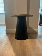 Leuke goud/ zwarte bijzettafel, Huis en Inrichting, Tafels | Bijzettafels, 45 tot 60 cm, Minder dan 55 cm, Metaal of Aluminium
