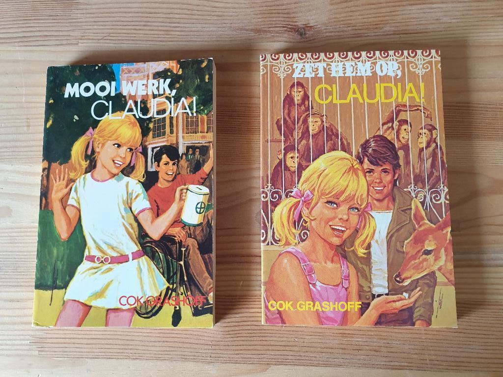 Twee Boekjes - Claudia - M.J. - Serie, Ophalen of Verzenden, Gelezen