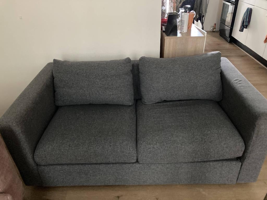 Bank Vimle, Huis en Inrichting, Ophalen, 150 tot 200 cm, Tweepersoons, 75 tot 100 cm