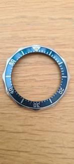 Bezel Omega Seamaster 300M, 36 mm blauw, Ophalen of Verzenden, Staal, Omega