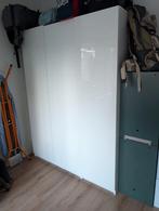 Witte Pax Kledingkast 150x60x201 cm, Huis en Inrichting, Ophalen, Gebruikt, Overige materialen, 100 tot 150 cm