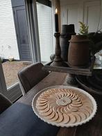 Vlaai schaal op voet vlaaischotel  bijna gratis 2-  ophalen, Ophalen, Nieuw, Rond