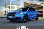 Audi Q2 2.0 TDI 190pk quattro | S-LINE | NL-AUTO | PANO | B&, Automaat, Blauw, Leder en Stof, Origineel Nederlands