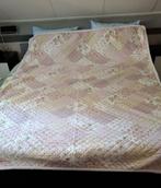 sprei wit met roze, Ophalen of Verzenden, Zo goed als nieuw