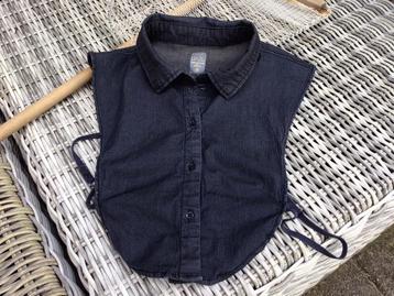 Summum, blouse kraag denim dun 36/38 Nieuw. beschikbaar voor biedingen