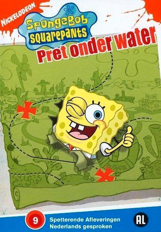 DVD Spongebob Squarepants -  Pret Onder Water, Cd's en Dvd's, Dvd's | Kinderen en Jeugd, Zo goed als nieuw, Alle leeftijden, Ophalen of Verzenden