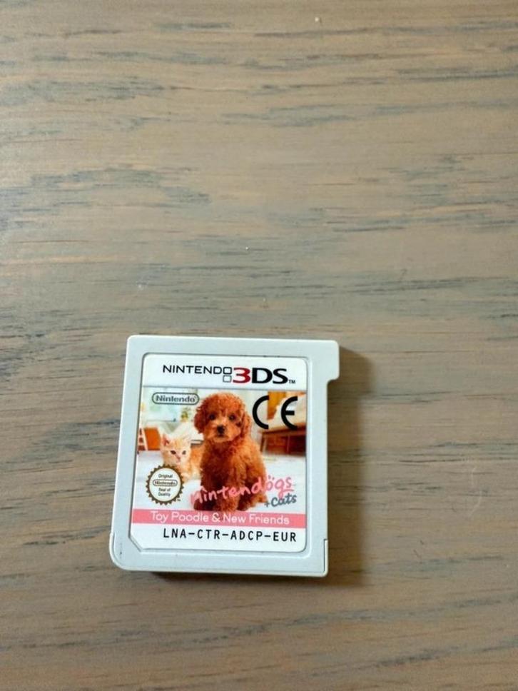 Nintendo 3DS Nintedogs & cats, Spelcomputers en Games, Games | Nintendo 2DS en 3DS, Zo goed als nieuw, Overige genres, 1 speler