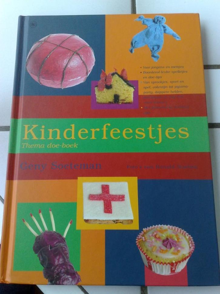 kinderfeestjes thema doe boek voor jongens en meisjes, Boeken, Hobby en Vrije tijd, Overige onderwerpen, Verzenden