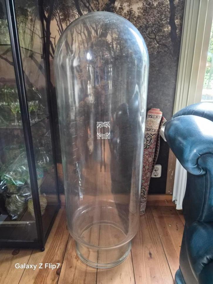 Uniek Grote  Antieke Laboratorium Duran Stolp - 120cm Hoog, Antiek en Kunst, Antiek | Glas en Kristal, Ophalen