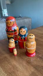 Oude poppetjes in elkaar te schuiven 5 delig, Antiek en Kunst, Antiek | Speelgoed, Ophalen of Verzenden
