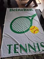Heineken vlag, Ophalen of Verzenden, Zo goed als nieuw, Reclamebord, Plaat of Schild, Heineken