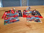 Lego Junior Cars Lightning McQueen 10730 en Takel 10733, Ophalen of Verzenden, Zo goed als nieuw, Complete set, Lego