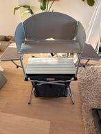 EuroTrail Campingkeuken - Inklapbaar met Windscherm, Ophalen, Zo goed als nieuw, Campingkast