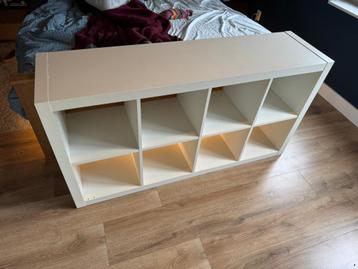 Ikea Kallax wit 4x2 vakken beschikbaar voor biedingen