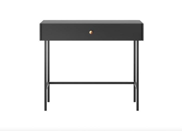 by fonQ Scandiva Sidetable - Zwart | Van €199, nu, Huis en Inrichting, Tafels | Sidetables, Nieuw, 25 tot 50 cm, 100 tot 150 cm