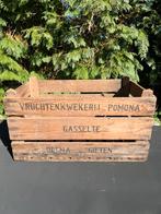 Oude fruitkist vruchtenkwekerij Pomona Gasselte Udema Gieten, Huis en Inrichting, Ophalen, Gebruikt, 50 tot 100 cm, Minder dan 50 cm