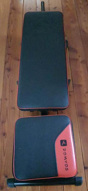 Halterstation+fitnessbank+60 kg gewichten+halters+materiaal beschikbaar voor biedingen
