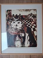 Pjotr Moock (1950) aquarel of zeefdruk ' 76, Ophalen