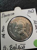 Medio balboa Panama 1967, Ophalen of Verzenden, Midden-Amerika