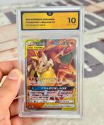 2019 POKEMON JAPANESE CHARIZARD & BRAIXEN GX GG-10 008/064, Ophalen of Verzenden, Nieuw, Losse kaart, Foil