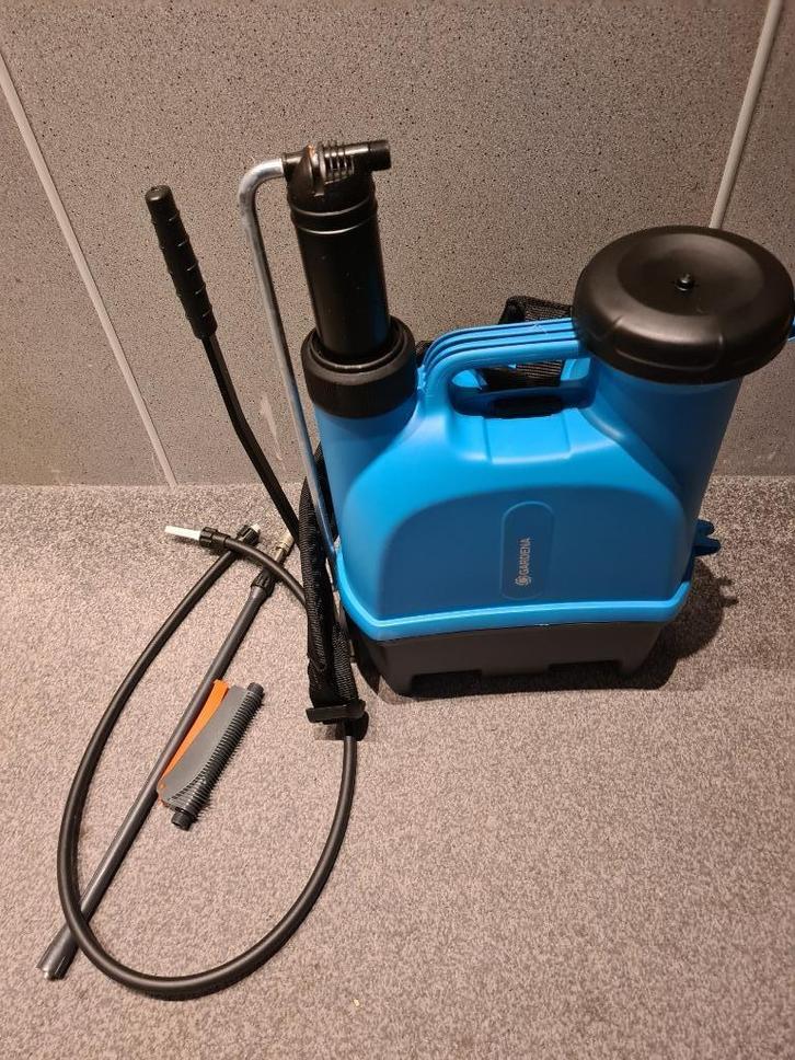 Gardena Rugspuit 12 liter, Tuin en Terras, Bestrijdingsmiddelen, Zo goed als nieuw, Onkruidbestrijding, Ophalen of Verzenden