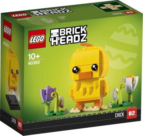 Lego 40350 BrickHeadz Paaskuiken Easter Chick Pasen, Kinderen en Baby's, Speelgoed | Duplo en Lego, Nieuw, Lego, Complete set