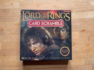 The Lord of the Rings Card Scramble - bordspel beschikbaar voor biedingen