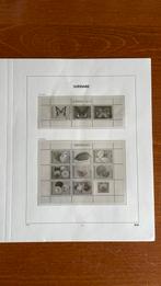 Davo bladen Suriname (B58 t/m B61 en 124, Postzegels en Munten, Postzegels | Toebehoren, Ophalen of Verzenden, Verzamelalbum