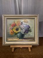 Schitterend bloemen schilderij(tje) echt geschilderd, Huis en Inrichting, Woonaccessoires | Schilderijen, Tekeningen en Foto's