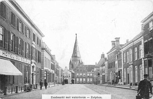 (380-221-017) Zutphen Zaadmarkt met watertoren, Verzamelen, Ansichtkaarten | Nederland, Gelderland, Verzenden
