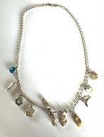 Zilveren jasseron Italiaanse kinder bedelketting, Sieraden, Tassen en Uiterlijk, Kettingen, Met hanger, Ophalen of Verzenden, Zo goed als nieuw